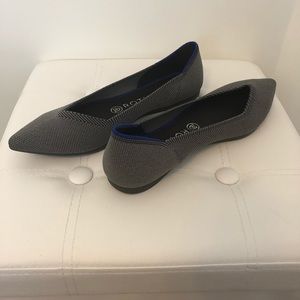 Rothy’s Points, 8.5, B/W pattern, extra insoles